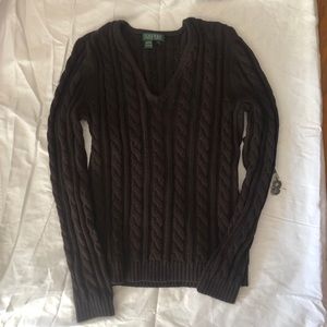 Brown Ralph Lauren Sweater